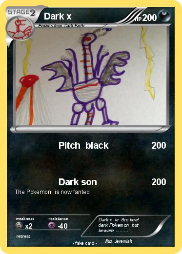 Pokemon Dark x