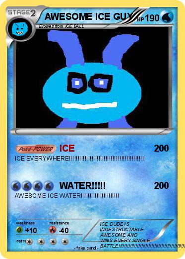 Pokemon AWESOME ICE GUY