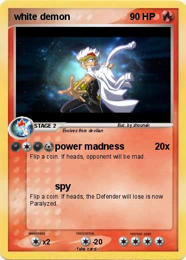 Pokemon white demon