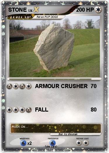 Pokemon STONE