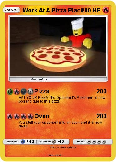 Pokemon Work At A Pizza Place