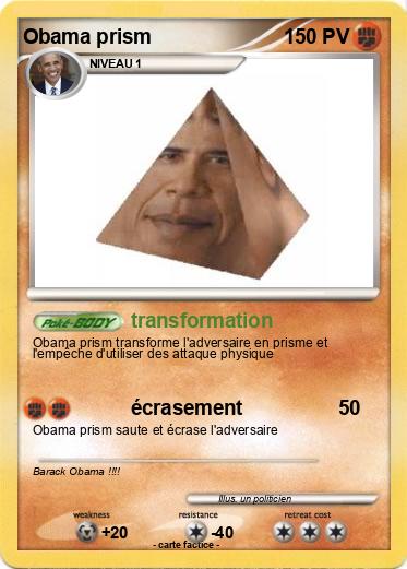Pokemon Obama prism