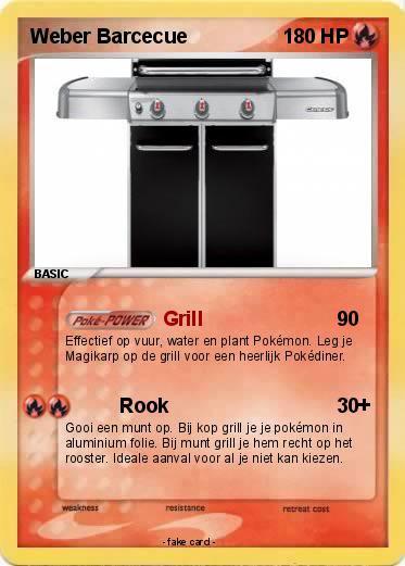 Pokemon Weber Barcecue