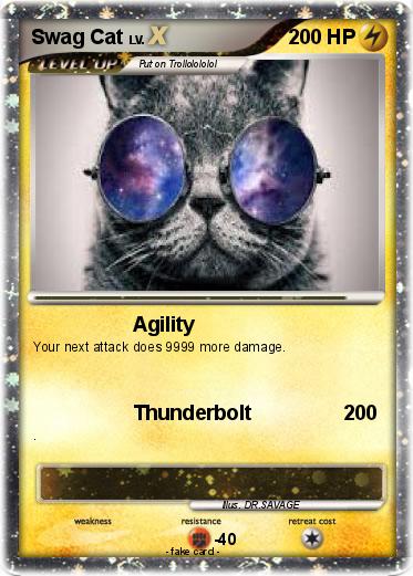 Pokemon Swag Cat