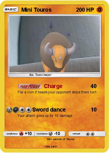 Pokemon Mini Touros