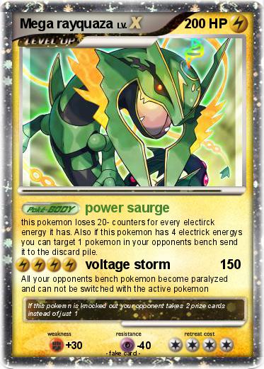 Pokemon Mega rayquaza