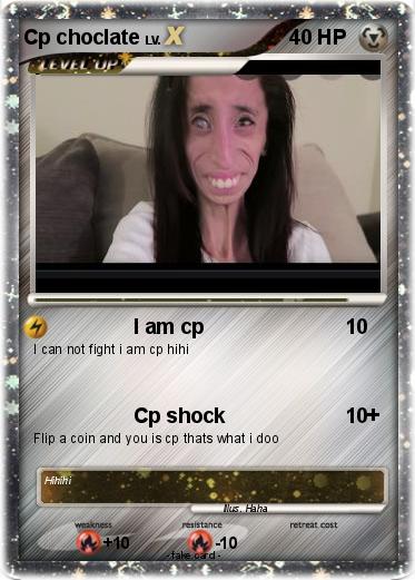 Pokemon Cp choclate