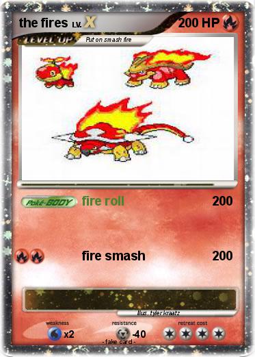 Pokemon the fires