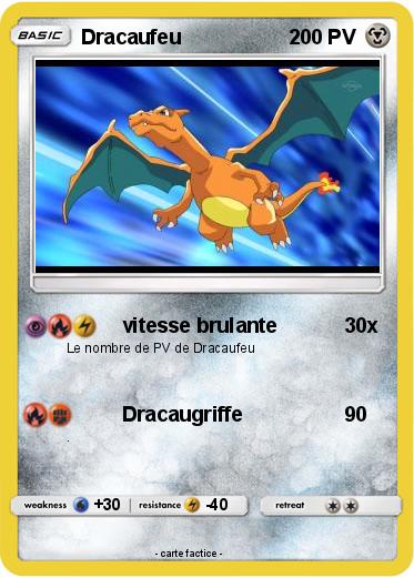 Pokemon Dracaufeu