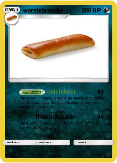 Pokemon worstebroodje