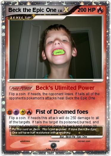 Pokemon Beck the Epic One