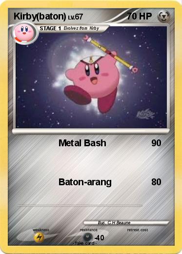 Pokemon Kirby(baton)