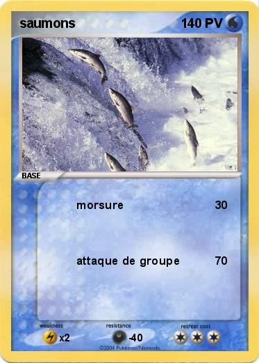 Pokemon saumons