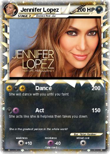 Pokemon Jennifer Lopez