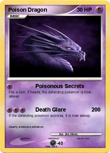 Pokemon Poison Dragon