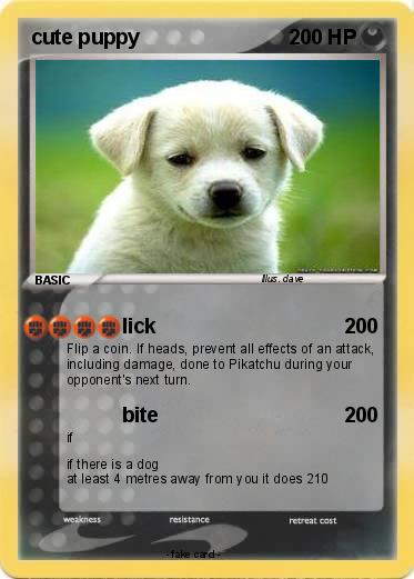 Pokemon cute puppy