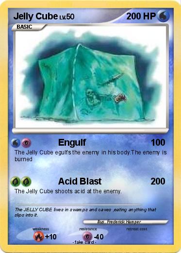 Pokemon Jelly Cube
