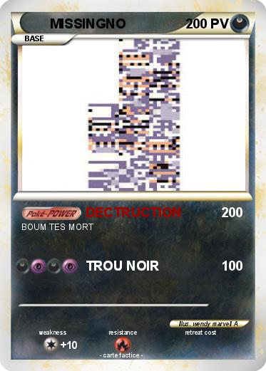 Pokemon MISSINGNO