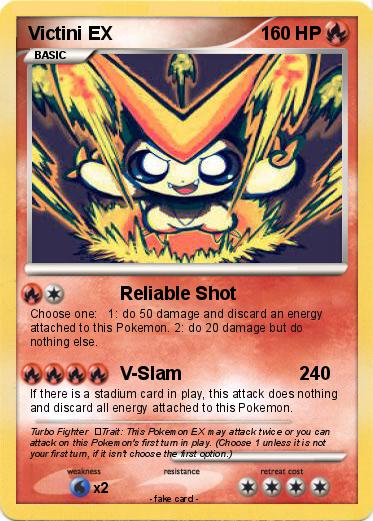 Pokemon Victini EX