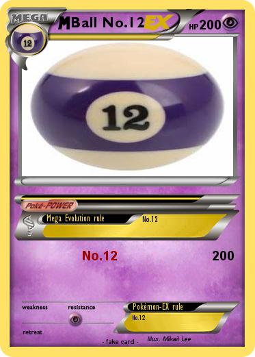 Pokemon Ball No.12