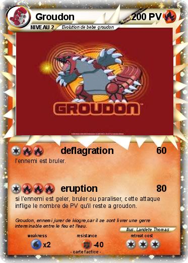 Pokemon Groudon