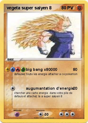 Pokemon vegeta super saiyen 8