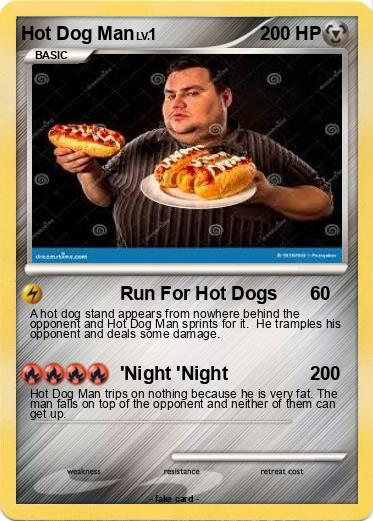 Pokemon Hot Dog Man