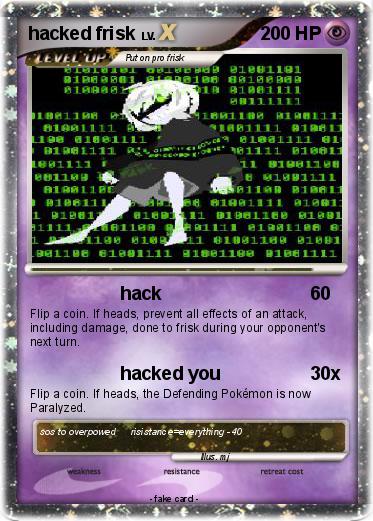 Pokemon hacked frisk