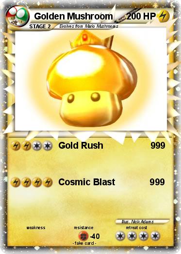 Pokemon Golden Mushroom