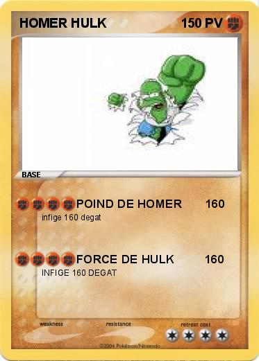 Pokemon HOMER HULK