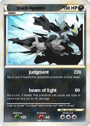 Pokemon black kyurem