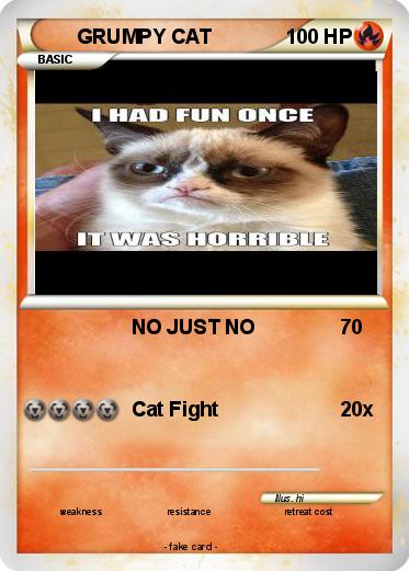 Pokemon GRUMPY CAT
