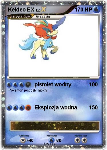 Pokemon Keldeo EX