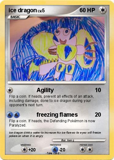 Pokemon ice dragon