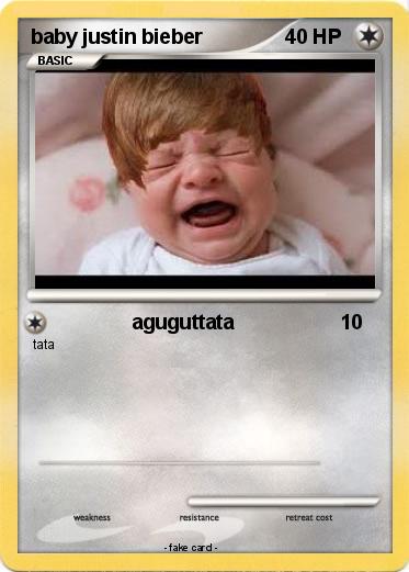 Pokemon baby justin bieber