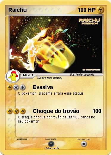 Pokemon Raichu