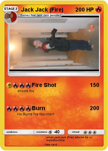 Pokemon Jack Jack (Fire)
