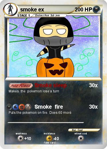 Pokemon smoke ex