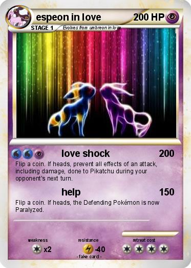 Pokemon espeon in love