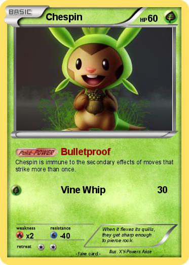 Pokemon Chespin