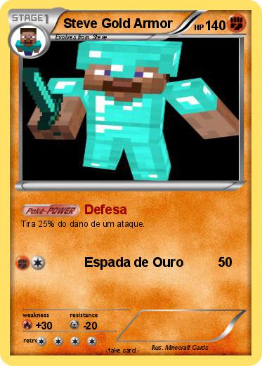 Pokemon Steve Gold Armor