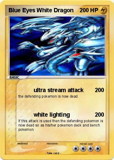 Pokemon Blue Eyes White Dragon