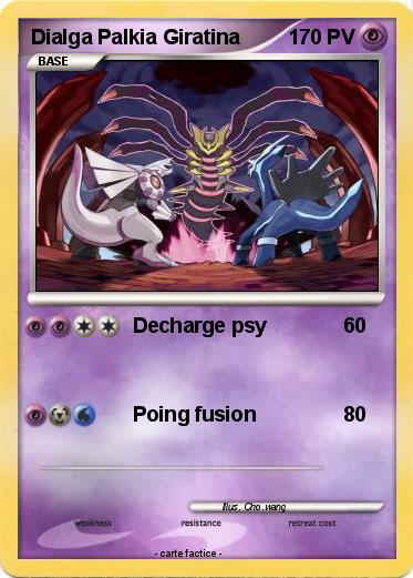Pokemon Dialga Palkia Giratina