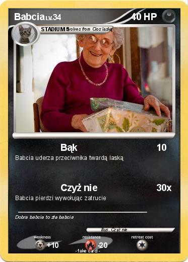 Pokemon Babcia