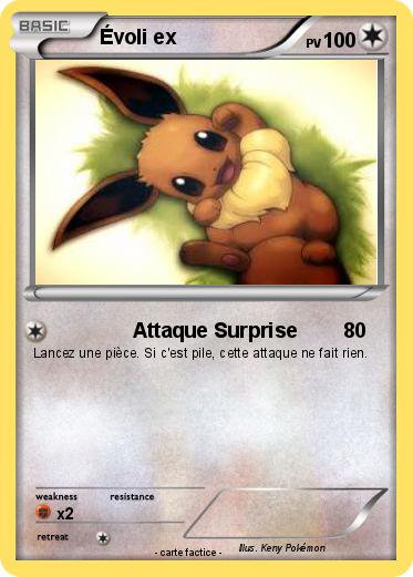 Pokemon Évoli ex