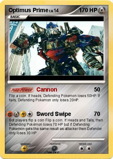 Pokemon Optimus Prime