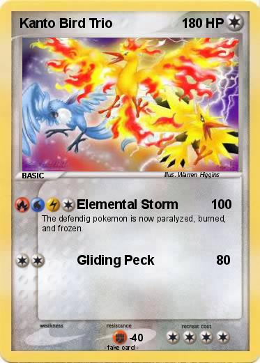 Pokemon Kanto Bird Trio