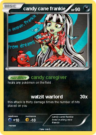 Pokemon candy cane frankie