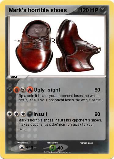 Pokemon Mark's horrible shoes 