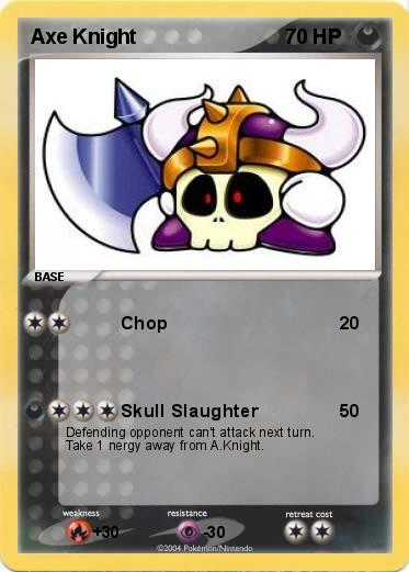 Pokemon Axe Knight